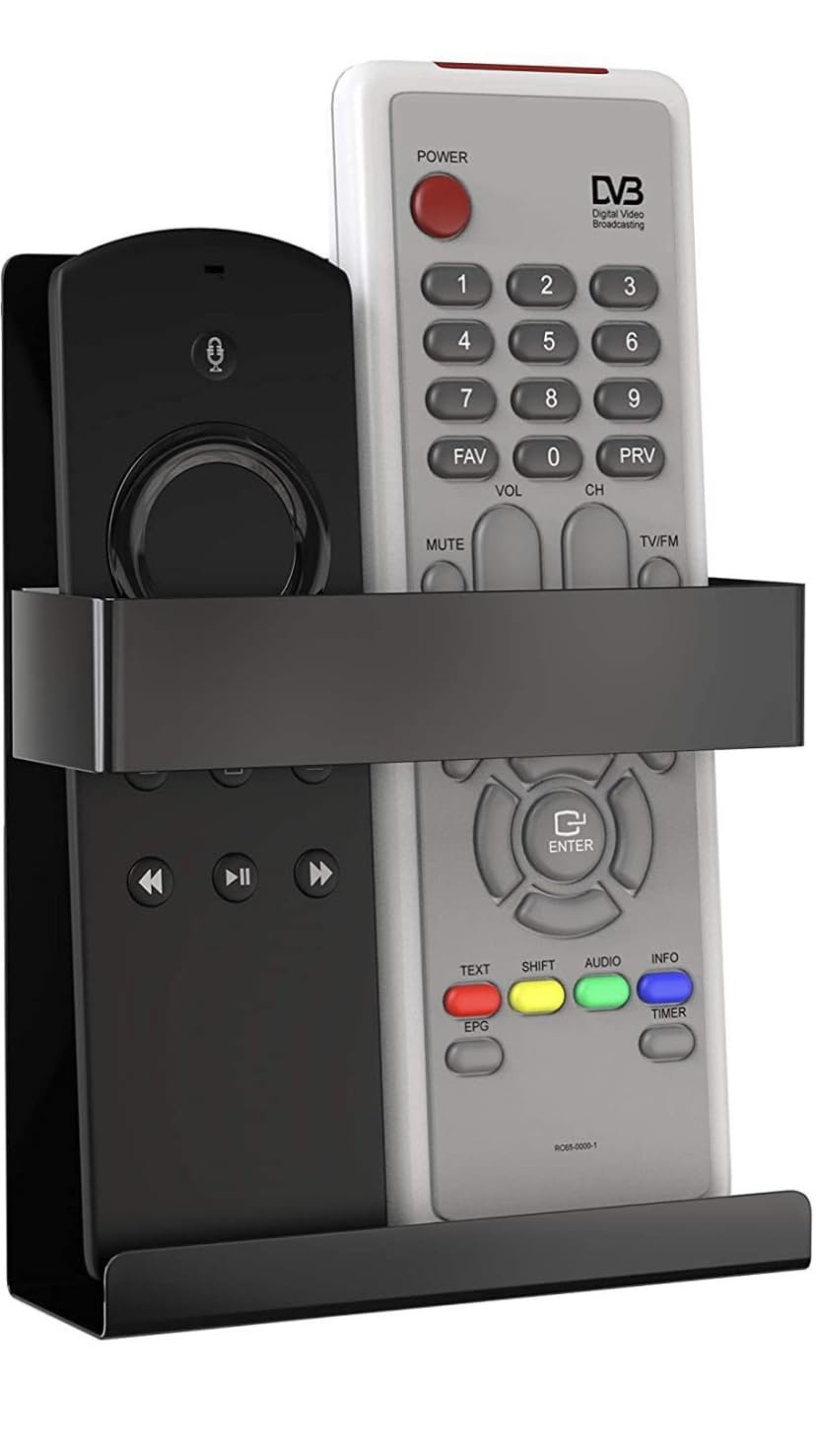 EXPRO Wall Mount Mobile Holder, Charging Holder Compatible All Smartphone and Remote Stand/Organizer/Showpiece for Tv/Ac Dth Remotes - Alloy Steel-image-24