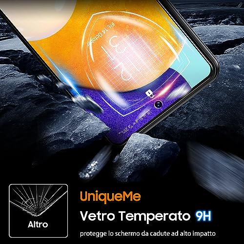 UniqueMe 3 Pack Pellicola Protettiva Compatibile