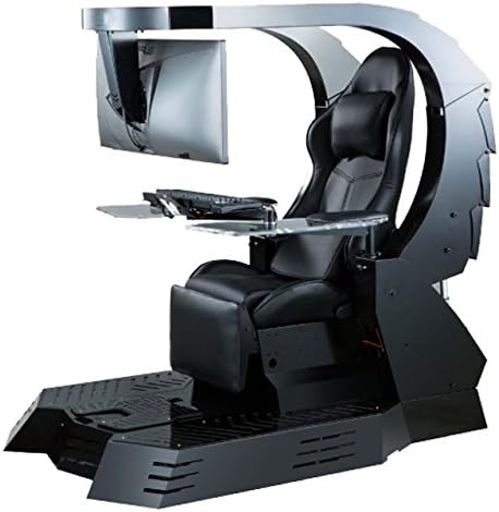J20 Imperator Works Recline Chair Computer Workstation Classic Design Form 2015 can Support 3 Monitors