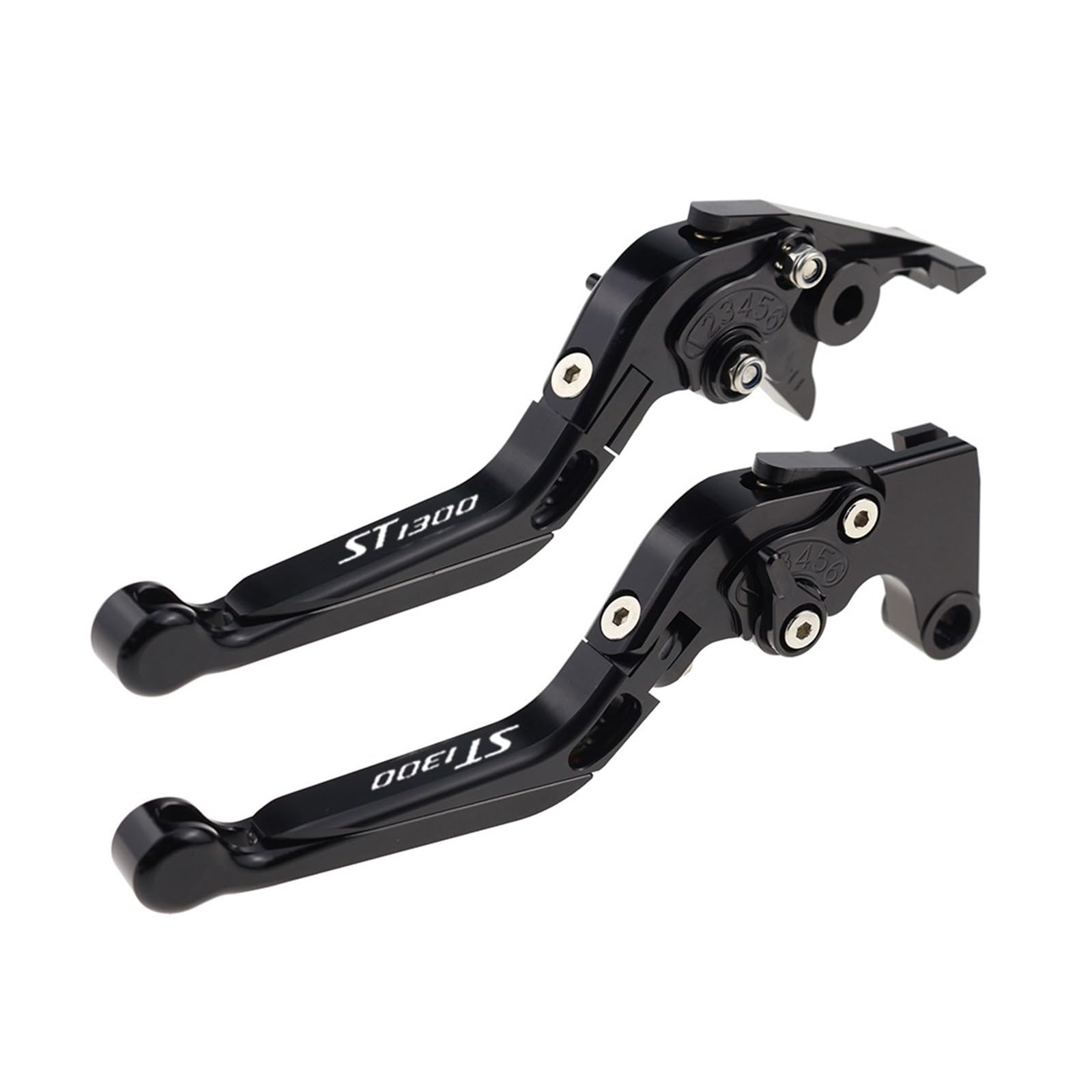 par palancas control embrague moto Para ST1300 Motocicleta CNC Plegable Extensible Freno Embrague Mango Set