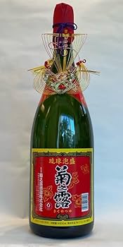 Amazon.co.jp: 泡盛 【4.5Lの特大瓶！益々繁盛ボトル】菊之露 升