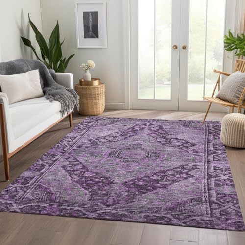 Tapete Addison Rugs Chantille ACN1761 Eggplant 3' x 5' Interior/Exterior miniatura 6