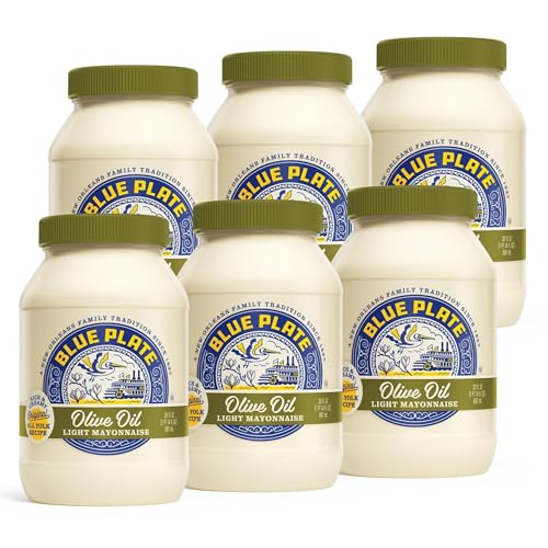 Blue Plate Light Mayonnaise with Olive Oil, 30 Fl Oz