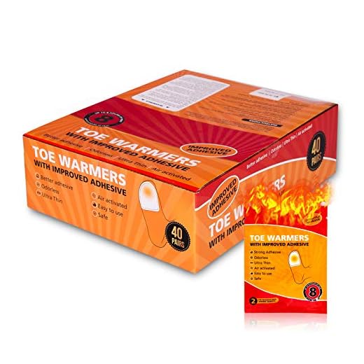 Qdreclod Toe Warmers 40 Pairs Foot Hot Warmers with Adhesive Backing Heating Pads for Shoes Boots Disposable Foot Warmer for Women Men Winter Outdoor Sports Activities, Heats Up to 8 Hours