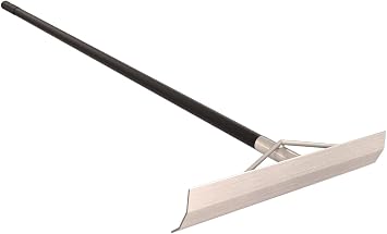 Bon 22-217 19-1/2-Inch by 4-Inch All Aluminum Concrete Placer without Hook