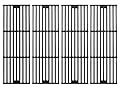 Shengyongh CC65051(4-Pack) 19 3/4" Cast Iron Grates Replacement for Chargriller 2121, 2123, 2222, 2828, 3001, 3008, 3030, 3072, 3232, 3725, 4000, 4001, 4008, 4208, 5050, 5072, 5252, 9020
