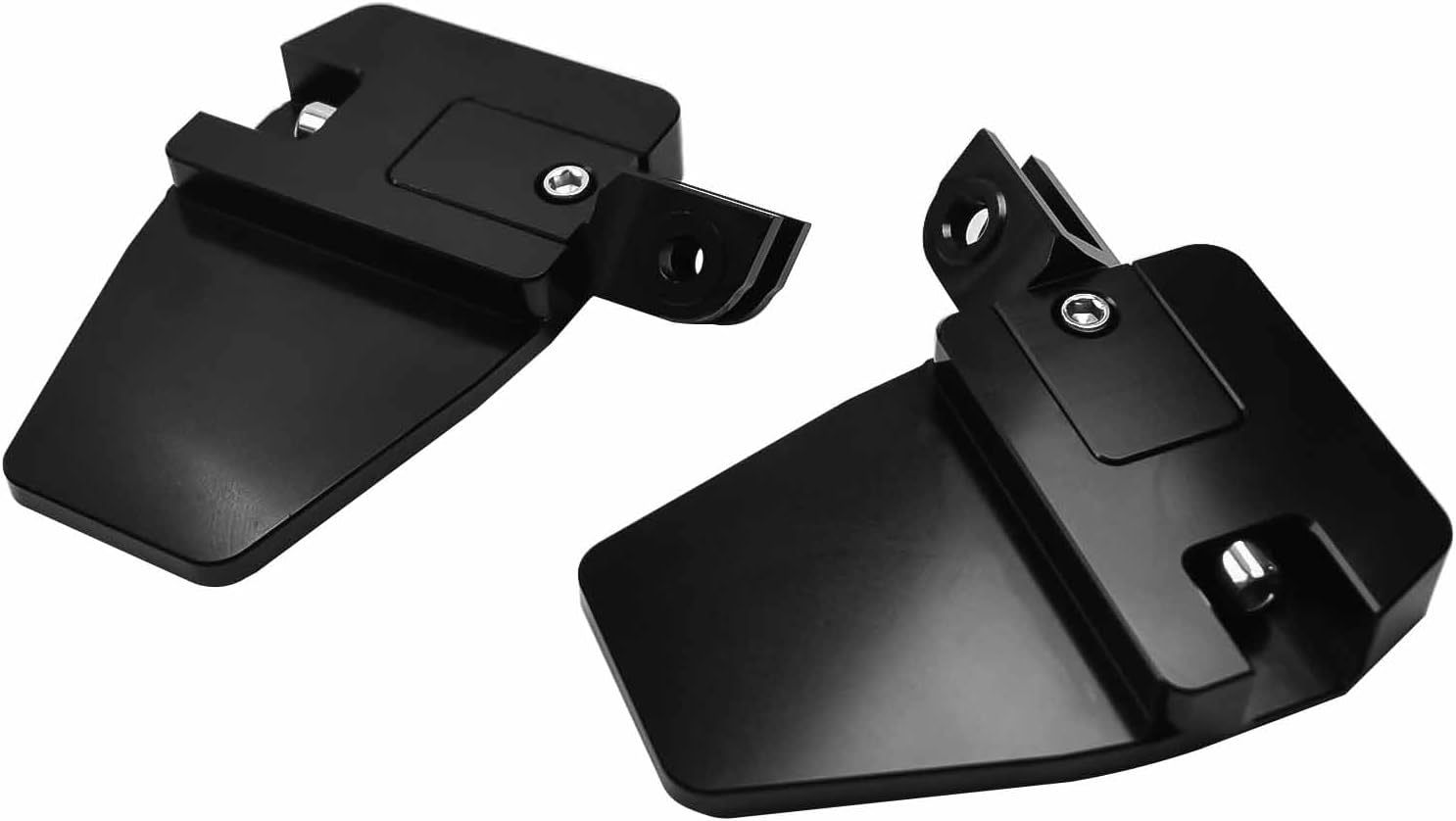 Motorcycle REBEL1100T Floorboards Wide Footpeg Front Rider Enlarger Foot Pegs Footrest Pedals fit for Ho&n&da Rebel 1100 CMX 1100 CMX-1100 Accessories 2021 2022 2023 2024 2025 (Silver)