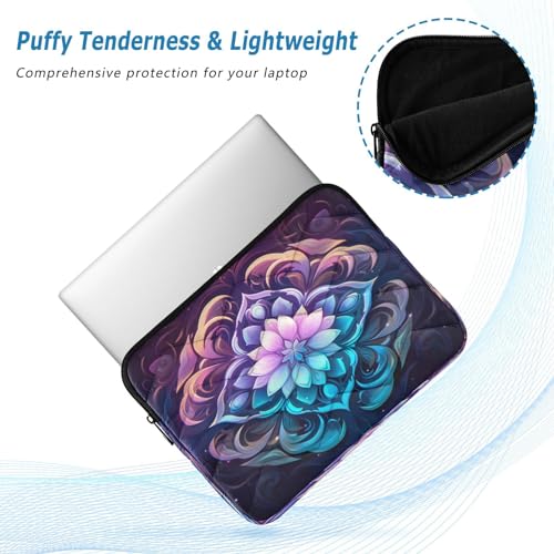 Funda Laptop Mandala Lotus 13-14 Pulgadas Resistente Agua miniatura 5