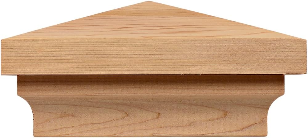 Newport Cedar Slip Over Post Cap for 5-1/2 in. Post Size
