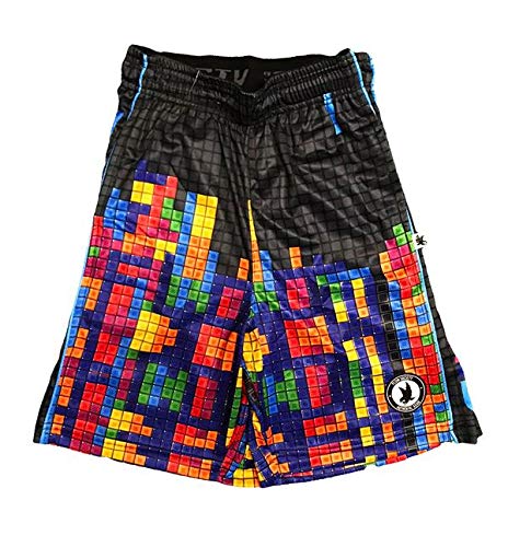 Flow Society Flowtris Boys Lacrosse Shorts - LAX - Lacrosse - Kids Athletic -Basketball - Hockey - Football - Baseball