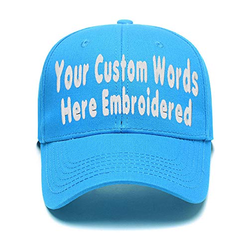 Custom Embroidered Hat Logo,Personalized Baseball Cap, Customized Kids Sun Hats, Glitter Trucker Cap Keepsake Daddy Gift
