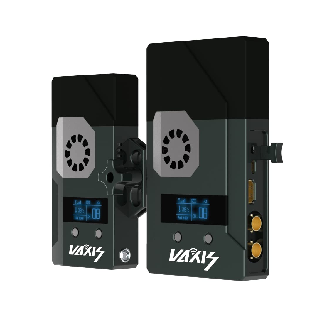 Vaxis Storm 1000s Wireless Video Transmission - Zero Delay HD Wireless Transimitter and Receiver (V-Mount)