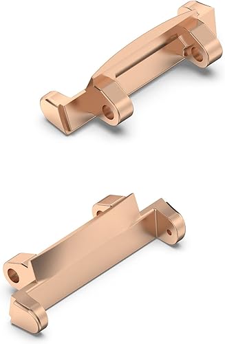 Miniatura 5 de ANXPTIME Adaptador de conexión de metal reemplazable, conector de banda de reloj para 2 piezas de reparación de reloj inteligente, adaptador de