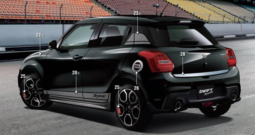 Amazon.co.jp: スズキ純正用 スイフトスポーツ(SUZUKI SWIFT SPORT