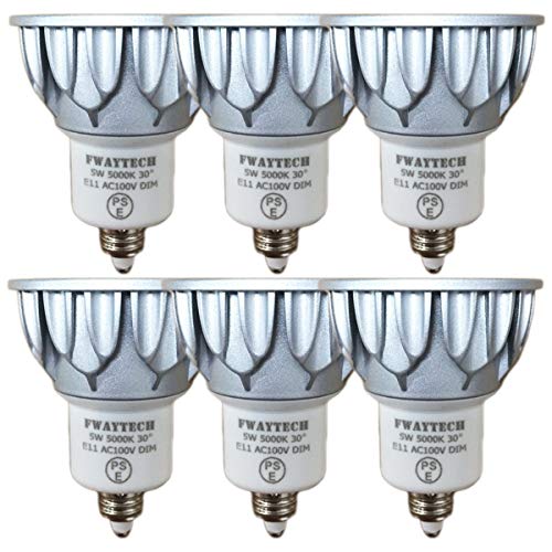 FWAYTECH LEDd e11 F 5W Ή FRa82 _CN^40W`50W p30x _Ng[LEDX|bgCg Ή (5000KF, E11  ({̋) 6)