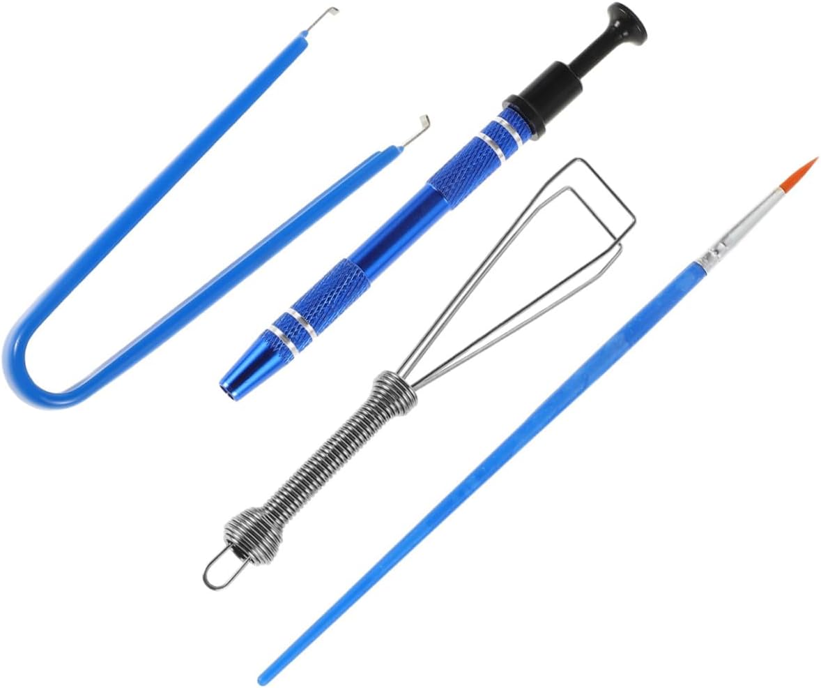 Cabilock Multi-functional Ic Chip Puller Tool Precision Metal Electronic Component Grabber Small Parts Claw Extractor