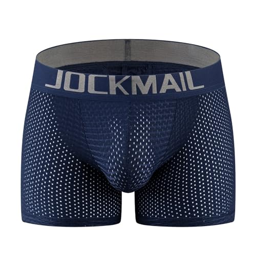 JOCKMAIL Men's Boxer Briefs Men Butt Padded Underwear Mesh Shapewear Boxer Briefs with Butt Enhancing Pads2