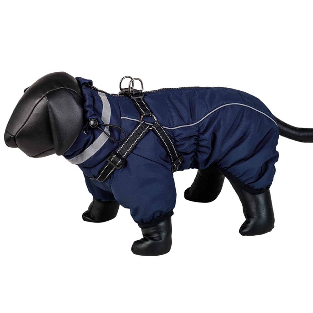 Nobby Elor Dog Coat 2 in 1 Navy 60 cm