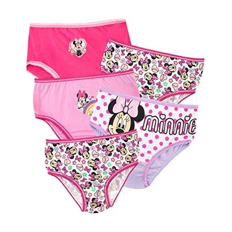 Disney Girls Minnie Mouse Knickers Pack Cover