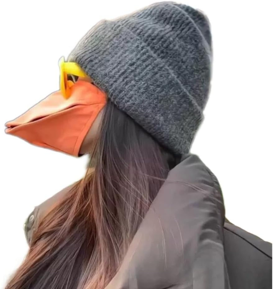 Novelty Movable Bird Beak Mask with Funny Yellow Sunglasses image 4