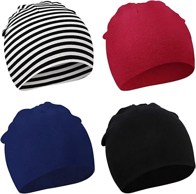 DRESHOW 4 Stücke Unisex Mütze Hut Junge Mütze Frühling...