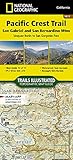 Pacific Crest Trail: San Gabriel and San Bernardino Mountains [Vasquez Rocks to San Gorgonio Pass] (National Geographic Topographic Map Guide (1011))
