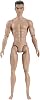 1/6 Scale Action Figure|1/6 Scale Action Figure Multi Jointed Posable Male Muscular Body with Head for Display Doll Collection, Beige
