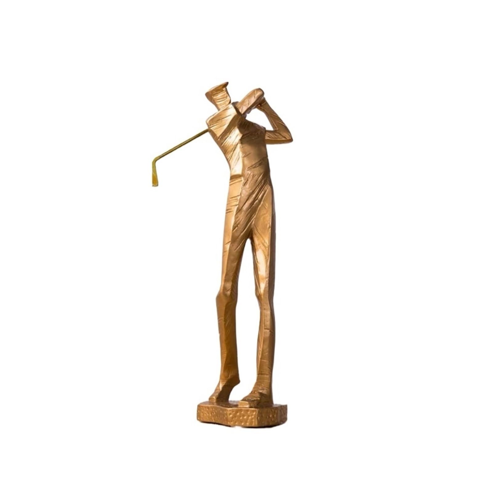 ZENY896V Sculptures Artistic Abstract Figure Sculptures Living Room Creative Decorations for Study Desks and Cabinets Decor(Yellow)