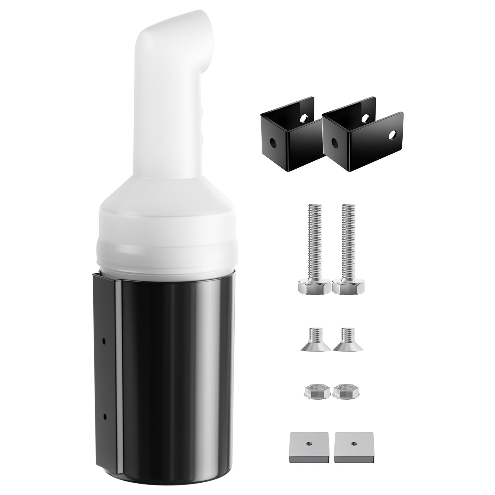 Drive-upGolf Cart No-Drilling Sand Bottle Assembly Universal for Club Car EZGO Yamaha Models, Large Capacity Divot Filler Sand Bottle with Rattle Proof Holder