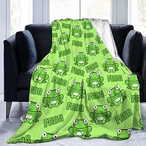 Abaysto Froschdecke Flanell-Überwurf