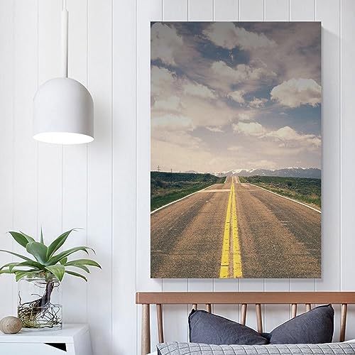 Tableau mural horizons impression sur toile moderne format 50x75 cm - 5