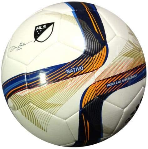 Miniatura 3 de Topps Obafemi Martins Adidas Nativo Soccer Ball Seattle Sounders Mcs Holo Stock #90814 - Autographed Soccer Balls