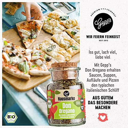 Gepp’s Feinkost Little Italy Geschenkbox I Geschenkkorb gefüllt mit hausgemachter BIO Pasta & feinsten italienischen Spezialitäten I Gourmet Italien Geschenkidee zum Geburtstag für Männer & Frauen - 4