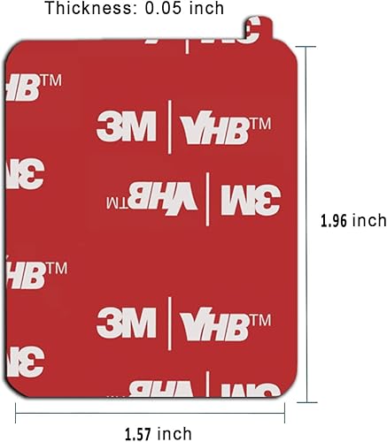 Miniatura 3 de Paquete de 12 almohadillas adhesivas de repuesto de unión muy alta, almohadillas de doble cara para tablero, parabrisas, ventosa, soporte de