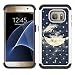 S7 Edge Case, MagicSky [Shock Absorption] Studded Rhinestone Bling Hybrid Dual Layer Armor Defender Protective Case Cover for Samsung Galaxy S7 Edge (Night Sky)