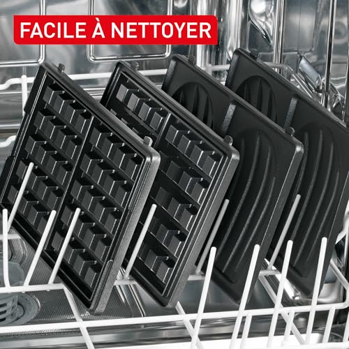 Tefal Appareil à gaufre, Multifonction, 2 jeux de plaques...
