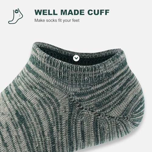 Image of HHX YONLEE Ankle Socks Striped patterned Casual Socks 8 /10 Pairs Gift Box