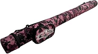 Gator Champion 1x1 Hard Pool Cue Billiard Stick Camo Carrying Case -1B1S Camo Nylon Cases ï¼ˆAvailable in 5 Colorsï¼‰ (Camo Purple)