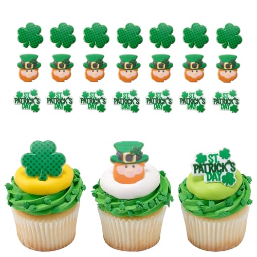 DecoPac St. Patrick's Day Rings, Cupcake...