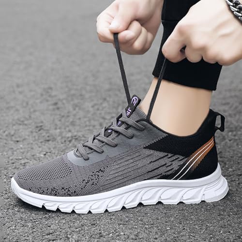 Baskets confortables à lacets homme avec amorti maximal