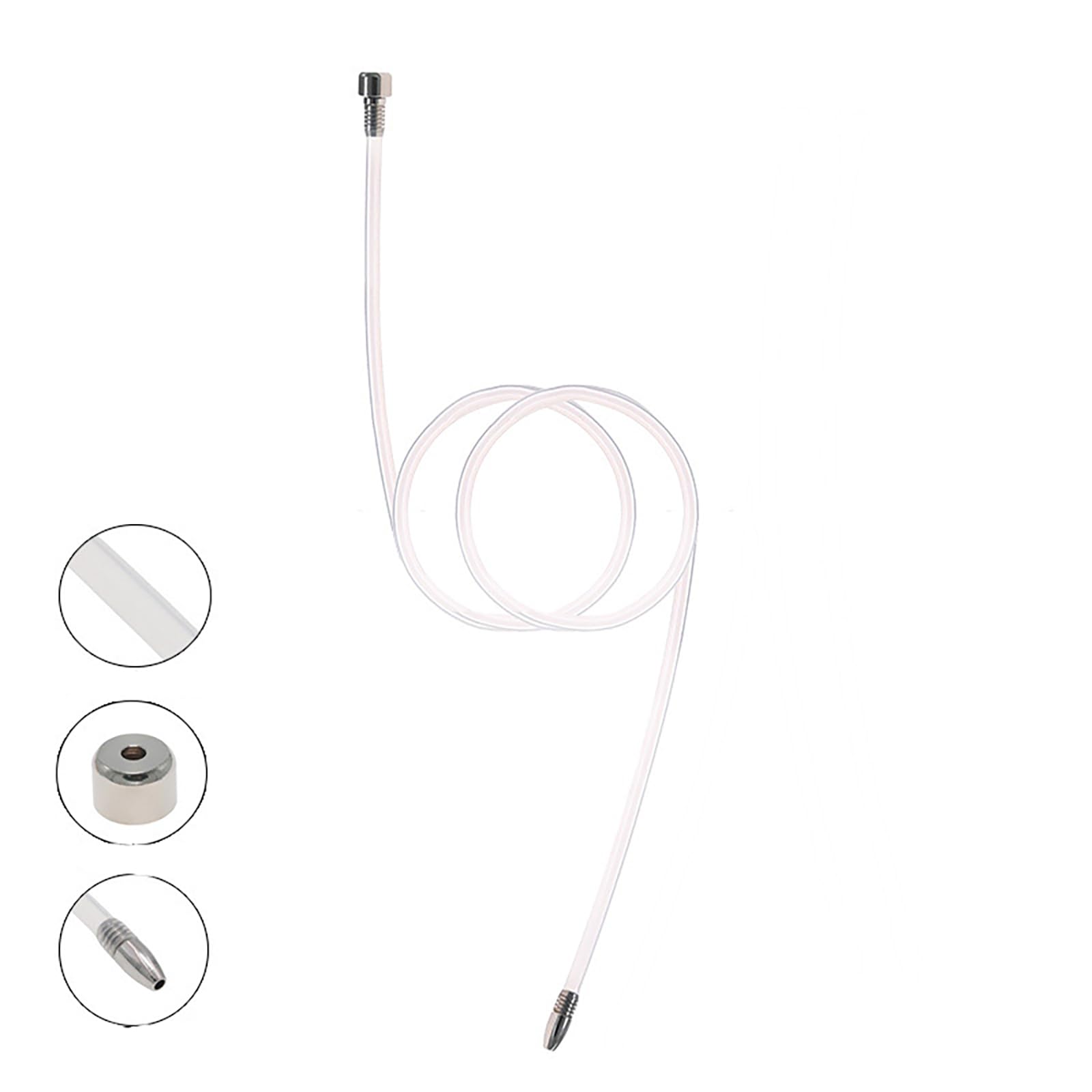 Dilatatore A Gabbia Del Pene Dilatatori Cavi in Silicone Gabbia Di Castità Giocattoli Sessuali Uretrali Per Uomini Stimolazione Uretrale Masturbazione (A-5mm)