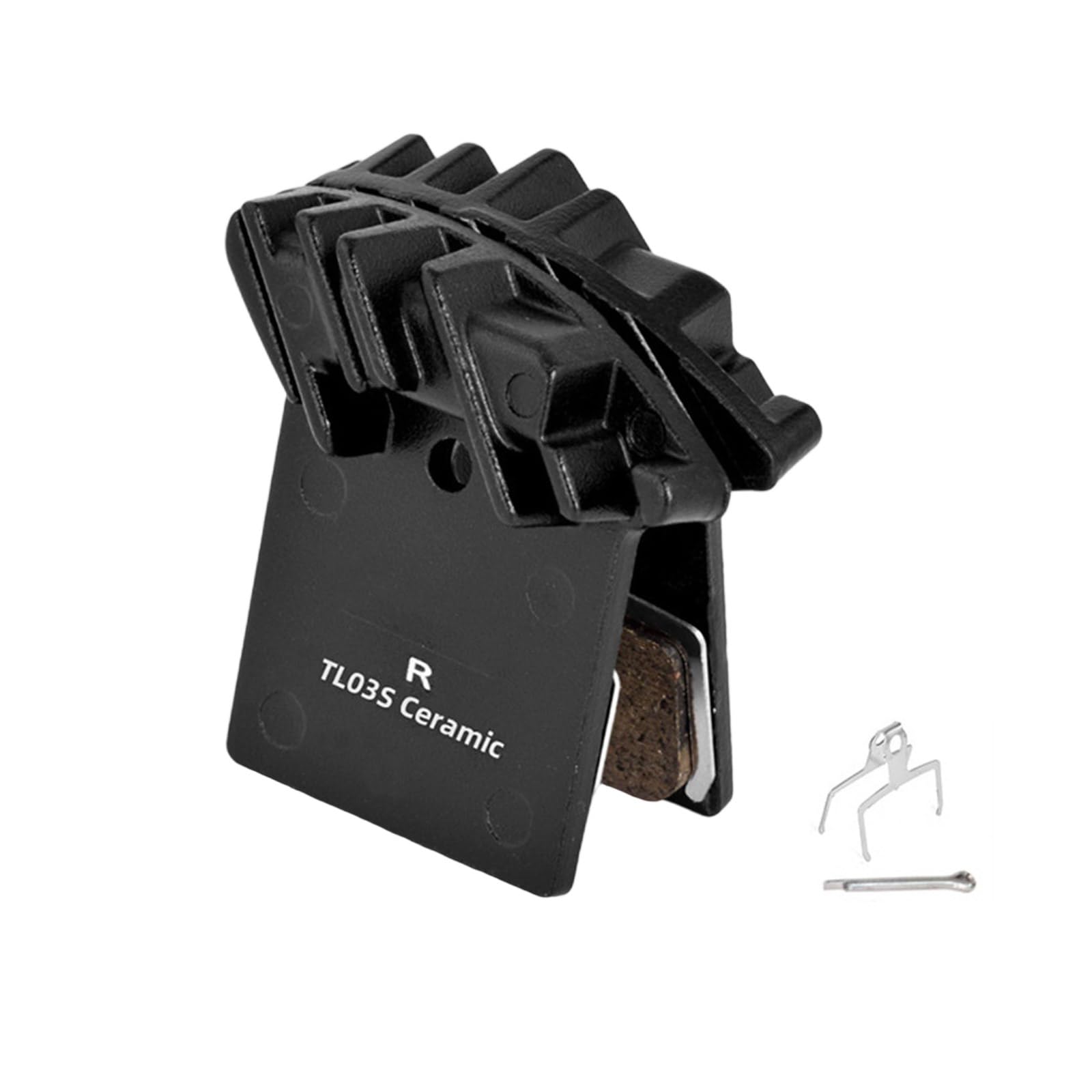 Kalttoy Durability Backplate Cycling Brake Pad with Heat Dissipation Aluminum Brake Pad Ensuring Quiet Operations Aluminum Backing