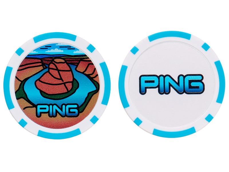 Amazon.co.jp: ピン PING ラウンド小物 ネイティブマーカー ブルー