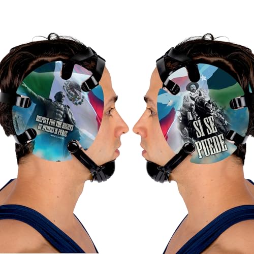 Wrestling Headgear Decals, Wraps by 4Time All American (Mexico-USA)