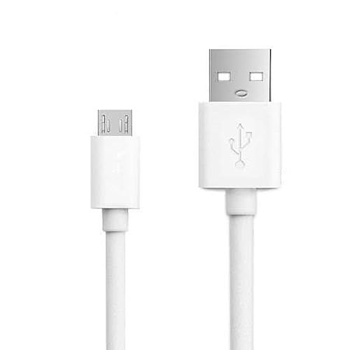 Cable de carga USB a Micro-USB y USBC de 6 pies diseñado para lectores electrónicos Kindle, Paperwhite, Oasis y tabletas Fire (blanco)