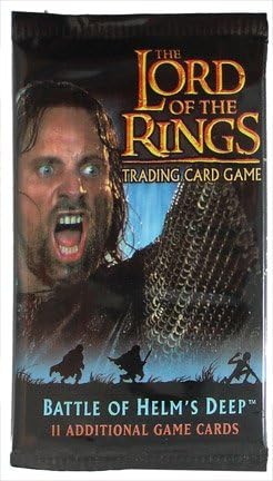 Lord of the Rings Juego de cartas Battle of Helms Deep Booster Pack
