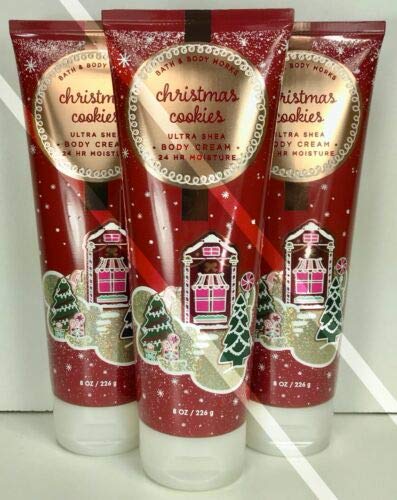 Bath and Body Works Christmas Cookies 3 ultra shea body creams new 2019