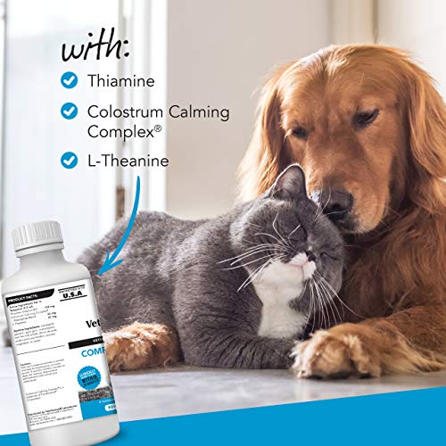 VETRISCIENCE Composure Liquid MAX for Dogs and Cats, 8 oz, Calming Supplement for Dogs Dealing with Separation Stress… - Image 7