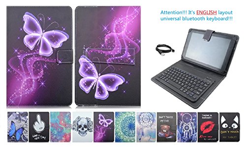 9-10.1 Bluetooth Tastiera con Custodia, COLJOY