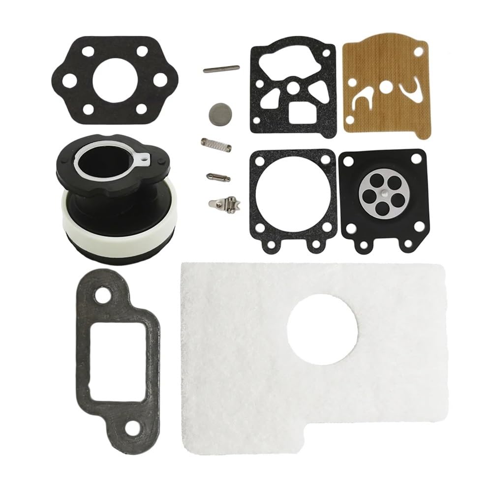 Kit carburateur pour MS180 MS170 haute étanchéité avec collecteur et joints de tronçonneuse
